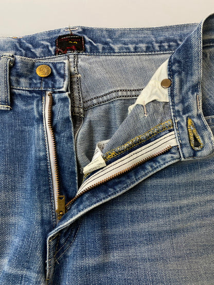 【現状渡し品】【メンズ】 LEE RIDERS リーライダース 05101 日本製 101Z 1952モデル GRIPPER ZIPPER DENIM PANTS デニムパンツ ボトムス 158-250720-AS-11-min サイズ：30×34 カラー：ブルー 万代Net店