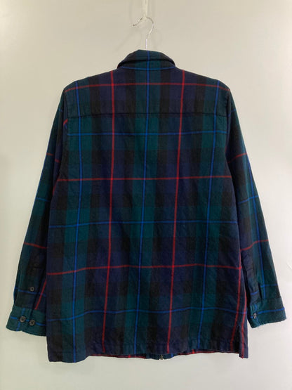 【中古品】【レディース】 LAUREN ローレン RALPH LAUREN 緑タグ LS CHECK FULL ZIP JACKET ロングスリーブ 169-250428-AS-21-min サイズ：M カラー：グリーン系 万代Net店