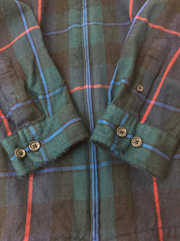 【中古品】【レディース】 LAUREN ローレン RALPH LAUREN 緑タグ LS CHECK FULL ZIP JACKET ロングスリーブ 169-250428-AS-21-min サイズ：M カラー：グリーン系 万代Net店