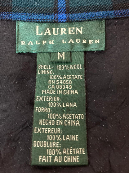 【中古品】【レディース】 LAUREN ローレン RALPH LAUREN 緑タグ LS CHECK FULL ZIP JACKET ロングスリーブ 169-250428-AS-21-min サイズ：M カラー：グリーン系 万代Net店