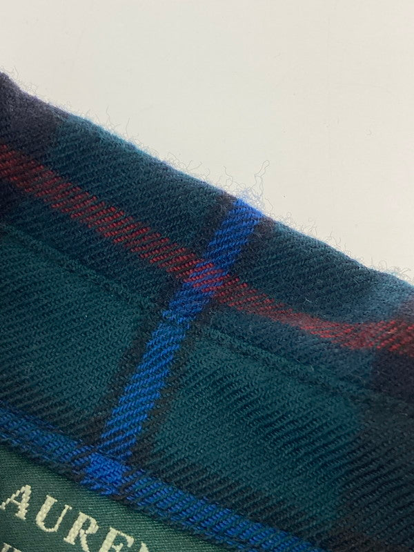 【中古品】【レディース】 LAUREN ローレン RALPH LAUREN 緑タグ LS CHECK FULL ZIP JACKET ロングスリーブ 169-250428-AS-21-min サイズ：M カラー：グリーン系 万代Net店