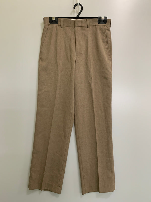 【中古品】【メンズ】 DAVID TAYLOR デヴィットテイラー SLACKS スラックス センタープレス 157-260615-kt-12-min サイズ：32×30 カラー：ブラウン系 万代Net店