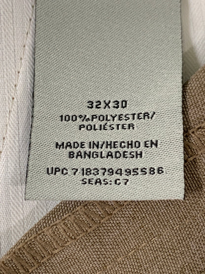 【中古品】【メンズ】 DAVID TAYLOR デヴィットテイラー SLACKS スラックス センタープレス 157-260615-kt-12-min サイズ：32×30 カラー：ブラウン系 万代Net店