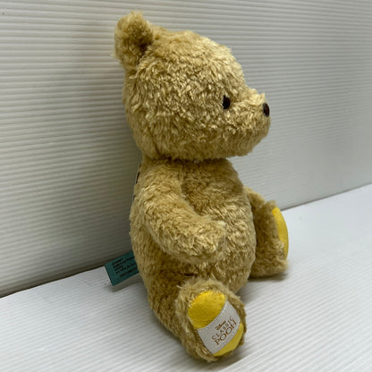 【中古品】 クラシック プー おひさまマーケット 限定300体 ぬいぐるみ M 刺しゅうバッジ付 041-251219-em-10-min 万代Net店
