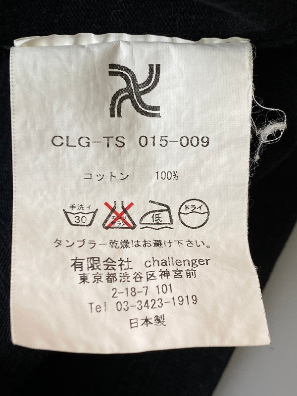 【中古品】【メンズ】 CHALLENGER チャレンジャー FOOTBALL TEE ショートスリーブ 142-250412-AS-26-min サイズ：M カラー：ブラック 万代Net店