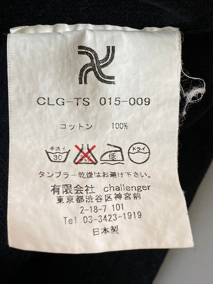 【中古品】【メンズ】 CHALLENGER チャレンジャー FOOTBALL TEE ショートスリーブ 142-250412-AS-26-min サイズ：M カラー：ブラック 万代Net店