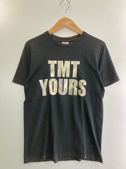 【現状渡し品】【メンズ】 TMT ティーエムティー S S TEE "YOURS" ショートスリーブ 140-250414-AS-7-min サイズ：M カラー：ブラック 万代Net店