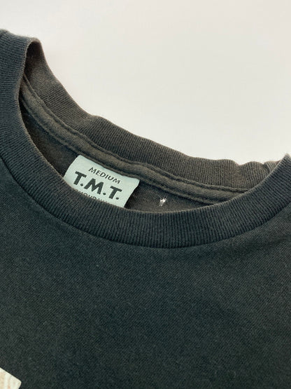 【現状渡し品】【メンズ】 TMT ティーエムティー S S TEE "YOURS" ショートスリーブ 140-250414-AS-7-min サイズ：M カラー：ブラック 万代Net店