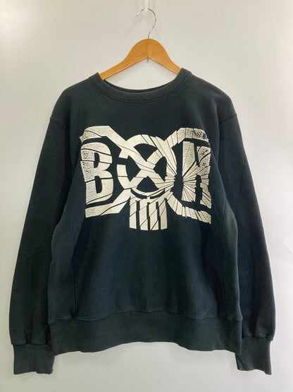 【現状渡し品】【メンズ】 BOUNTY HUNTER バウンティーハンター 90-00'S 初期 PRINT SWEATSHIRT スウェットシャツ トップス 142-250411-ks-18-min サイズ：L 万代Net店