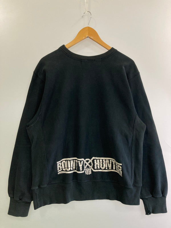 【現状渡し品】【メンズ】 BOUNTY HUNTER バウンティーハンター 90-00'S 初期 PRINT SWEATSHIRT スウェットシャツ トップス 142-250411-ks-18-min サイズ：L 万代Net店