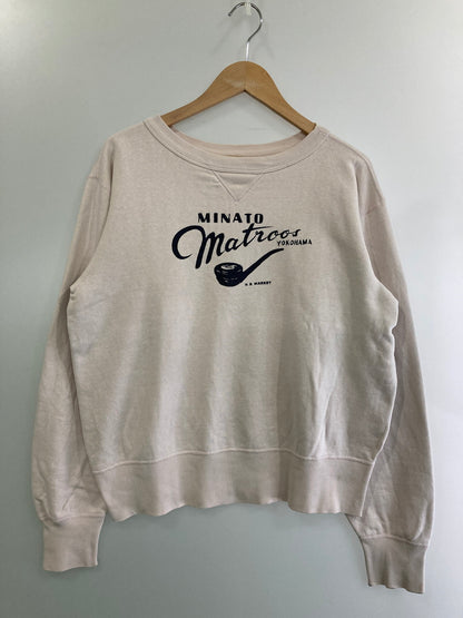 【中古品】【メンズ】 BLUE BLUE ブルーブルー 前Vスウェット トレーナー 145-250414-AS-22-min カラー：ピンク系 万代Net店