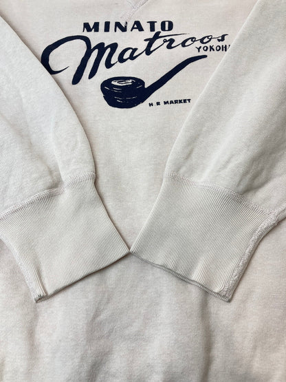 【中古品】【メンズ】 BLUE BLUE ブルーブルー 前Vスウェット トレーナー 145-250414-AS-22-min カラー：ピンク系 万代Net店