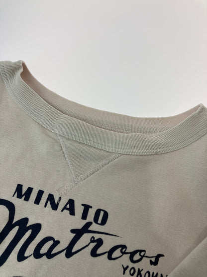 【中古品】【メンズ】 BLUE BLUE ブルーブルー 前Vスウェット トレーナー 145-250414-AS-22-min カラー：ピンク系 万代Net店