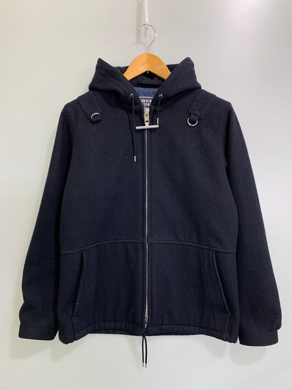 【中古品】【メンズ】 BALANCE&HARMONY バランスアンドハーモニー ×MIGHTY MAC マイティーマック メルトンジャケット アウター 144-250707-jt-08-min サイズ：M カラー：ネイビー 万代Net店