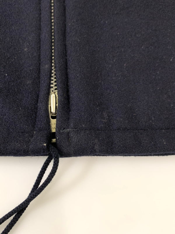 【中古品】【メンズ】 BALANCE&HARMONY バランスアンドハーモニー ×MIGHTY MAC マイティーマック メルトンジャケット アウター 144-250707-jt-08-min サイズ：M カラー：ネイビー 万代Net店