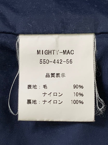 【中古品】【メンズ】 BALANCE&HARMONY バランスアンドハーモニー ×MIGHTY MAC マイティーマック メルトンジャケット アウター 144-250707-jt-08-min サイズ：M カラー：ネイビー 万代Net店