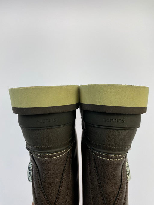 【中古品】【メンズ】 SUICOKE スイコック ALAL-WPAB レースアップ ラバー シューズ 165-250416-jt-13-min サイズ：US 9 27.0cm カラー：ブラウン 万代Net店