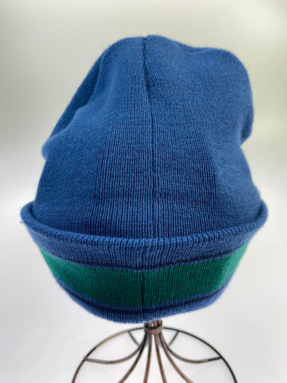 【中古美品】【メンズ/レディース】 SCI-FI FANTASY LOGO BEANIE サイファイファンタジー ロゴビーニー ニット帽 帽子 185-250416-yn-05-min カラー：ブルー系 万代Net店