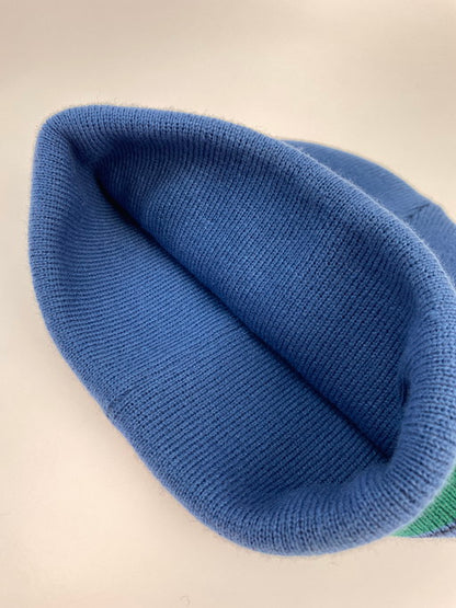 【中古美品】【メンズ/レディース】 SCI-FI FANTASY LOGO BEANIE サイファイファンタジー ロゴビーニー ニット帽 帽子 185-250416-yn-05-min カラー：ブルー系 万代Net店