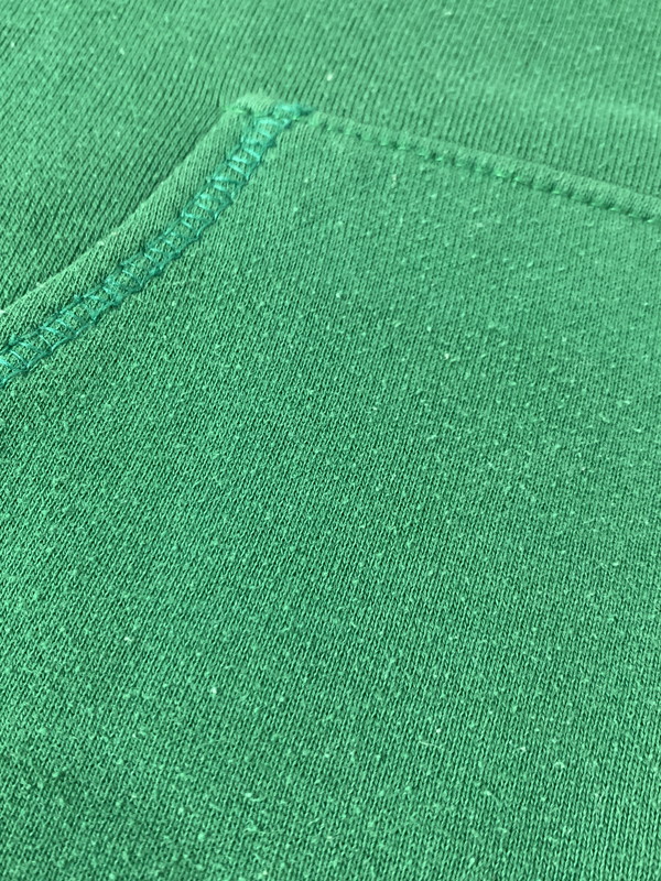 【中古品】【メンズ】 SUPER WEIGHT BY RUSSELL スーパー ウエイト バイ ラッセル HOODIE ST.THOMAS フーディ パーカー トップス 146-250718-jt-24-min サイズ：S カラー：グリーン 万代Net店