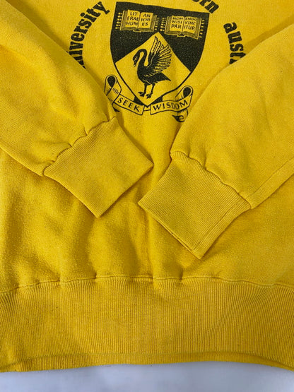 【中古品】【メンズ】 EXACTO 70-80's SWEATSHIRT スウェットシャツ トレーナー トップス 146-250430-yn-11-min サイズ：16 カラー：イエロー 万代Net店