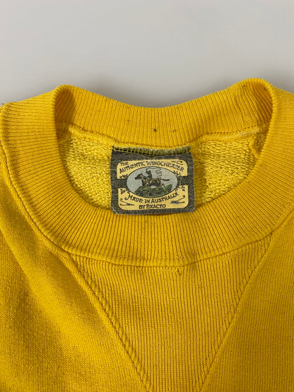 【中古品】【メンズ】 EXACTO 70-80's SWEATSHIRT スウェットシャツ トレーナー トップス 146-250430-yn-11-min サイズ：16 カラー：イエロー 万代Net店
