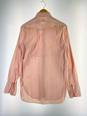 【中古品】【メンズ】 IMPERIAL インペリアル 推定60'S マチ付きシャツ トップス 長袖シャツ 146-250724-cn-8-min サイズ：表記なし カラー：サーモンピンク系 万代Net店