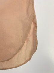 【中古品】【メンズ】 IMPERIAL インペリアル 推定60'S マチ付きシャツ トップス 長袖シャツ 146-250724-cn-8-min サイズ：表記なし カラー：サーモンピンク系 万代Net店