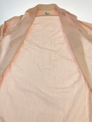 【中古品】【メンズ】 IMPERIAL インペリアル 推定60'S マチ付きシャツ トップス 長袖シャツ 146-250724-cn-8-min サイズ：表記なし カラー：サーモンピンク系 万代Net店