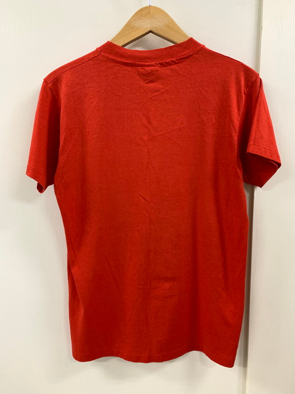 【中古品】【メンズ】 HANES ヘインズ 80'S PRINT TEE ショートスリーブ 146-250414-AS-34-min サイズ：M カラー：レッド 万代Net店