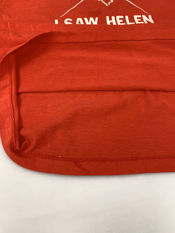 【中古品】【メンズ】 HANES ヘインズ 80'S PRINT TEE ショートスリーブ 146-250414-AS-34-min サイズ：M カラー：レッド 万代Net店