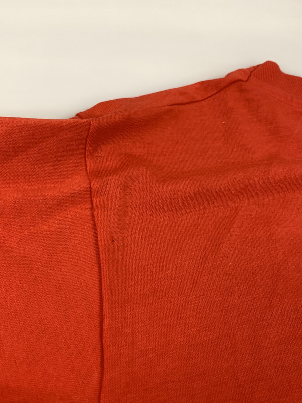 【中古品】【メンズ】 HANES ヘインズ 80'S PRINT TEE ショートスリーブ 146-250414-AS-34-min サイズ：M カラー：レッド 万代Net店
