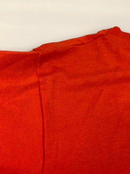 【中古品】【メンズ】 HANES ヘインズ 80'S PRINT TEE ショートスリーブ 146-250414-AS-34-min サイズ：M カラー：レッド 万代Net店
