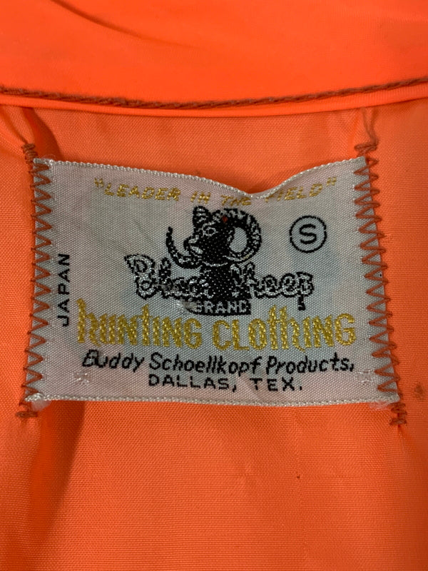【現状渡し品】【メンズ】 BLACK SHEEP ブラックシープ HUNTING CLOTHING NYLON HUNTING VEST ハンティングクロージング ナイロンベスト 146-260615-kt-16-min サイズ：S カラー：オレンジ/ブラウン系 万代Net店