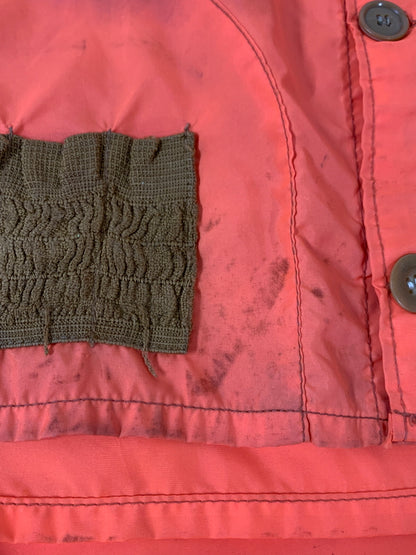 【現状渡し品】【メンズ】 BLACK SHEEP ブラックシープ HUNTING CLOTHING NYLON HUNTING VEST ハンティングクロージング ナイロンベスト 146-260615-kt-16-min サイズ：S カラー：オレンジ/ブラウン系 万代Net店