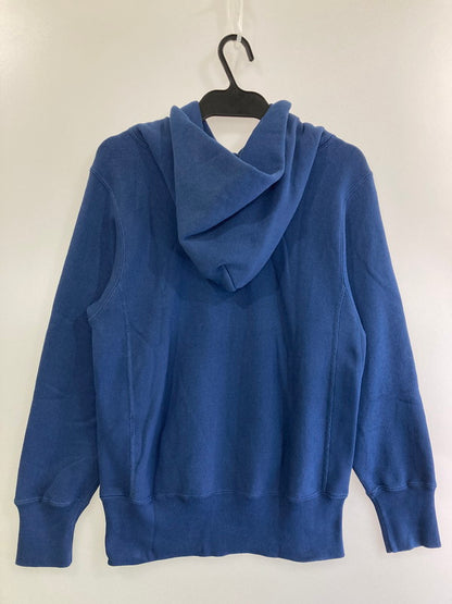 【中古品】【メンズ】 Champion チャンピオン USNA REVERSE WEAVE HOODIE 青単復刻 リバースウィーブ パーカー メンズ トップス フーディー プリント 148-250409-em-25-min サイズ：S カラー：ネイビー 万代Net店