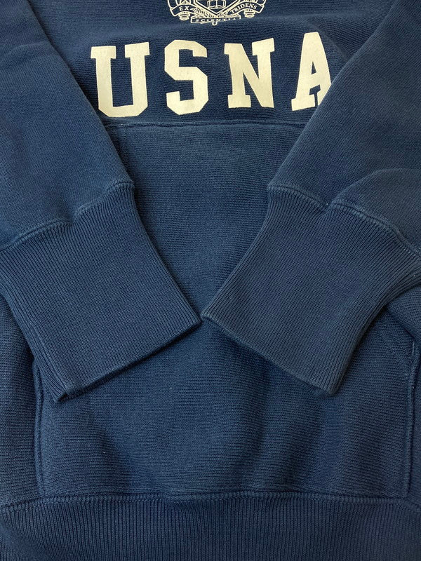 【中古品】【メンズ】 Champion チャンピオン USNA REVERSE WEAVE HOODIE 青単復刻 リバースウィーブ パーカー メンズ トップス フーディー プリント 148-250409-em-25-min サイズ：S カラー：ネイビー 万代Net店