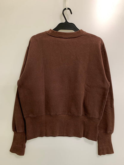 【中古品】【メンズ】 Champion チャンピオン バータグ復刻 前V SWEATSHIRT スウェットシャツ トップス 148-250718-jt-17-min サイズ：L カラー：ブラウン 万代Net店