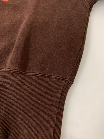 【中古品】【メンズ】 Champion チャンピオン バータグ復刻 前V SWEATSHIRT スウェットシャツ トップス 148-250718-jt-17-min サイズ：L カラー：ブラウン 万代Net店