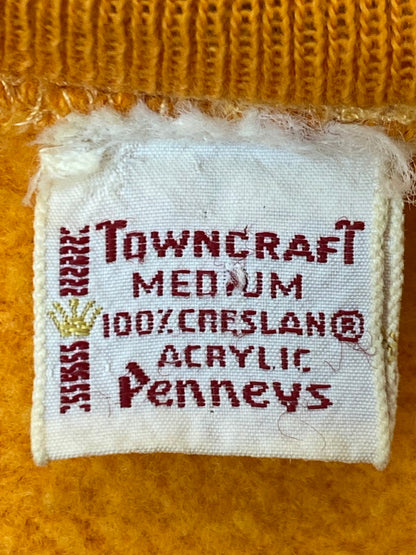 【現状渡し品】【メンズ】 TOWNCRAFT タウンクラフト 60'S S S SWEATSHIRT スウェットシャツ トップス 146-250411-ks-37-min サイズ：M カラー：オレンジ 万代Net店