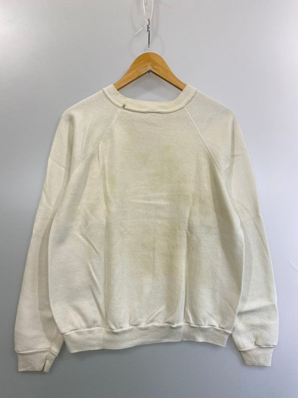 【現状渡し品】【メンズ】 ARTEX アルテックス 70-80'S "OKLAHOMA" SWEATSHIRT スウェット トレーナー 146-250412-AS-30-min サイズ：L カラー：ホワイト 万代Net店