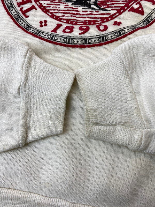 【現状渡し品】【メンズ】 ARTEX アルテックス 70-80'S "OKLAHOMA" SWEATSHIRT スウェット トレーナー 146-250412-AS-30-min サイズ：L カラー：ホワイト 万代Net店