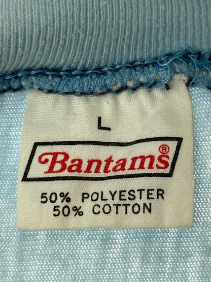 【現状渡し品】【メンズ】 BANTAMS バンタム ELVIS PRESLEY PRINT TEE 推定80'S エルヴィス・プレスリー プリント Tシャツ 80年代 メンズ トップス 146-250409-em-23-min サイズ：L カラー：サックスブルー 万代Net店