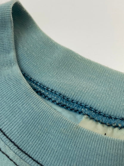 【現状渡し品】【メンズ】 BANTAMS バンタム ELVIS PRESLEY PRINT TEE 推定80'S エルヴィス・プレスリー プリント Tシャツ 80年代 メンズ トップス 146-250409-em-23-min サイズ：L カラー：サックスブルー 万代Net店