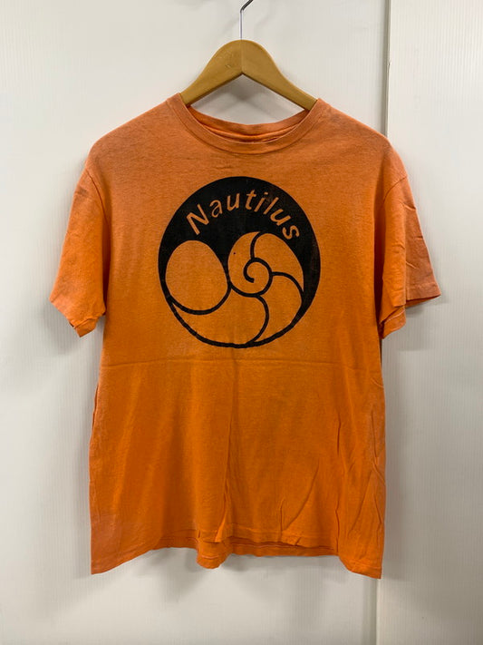 【中古品】【メンズ】 HANES ヘインズ 70-80'S "NAUTILUS" S S TEE ショートスリーブ 146-250414-AS-37-min サイズ：M カラー：オレンジ 万代Net店