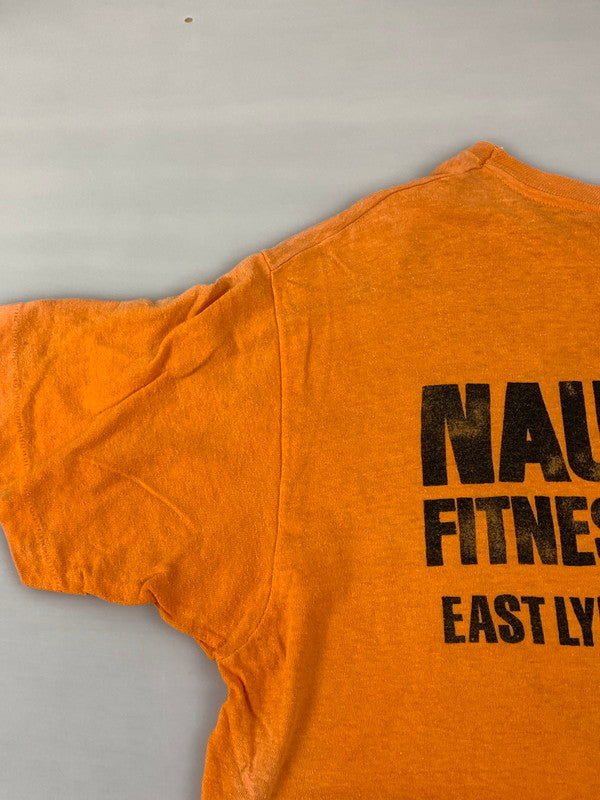 【中古品】【メンズ】 HANES ヘインズ 70-80'S "NAUTILUS" S S TEE ショートスリーブ 146-250414-AS-37-min サイズ：M カラー：オレンジ 万代Net店