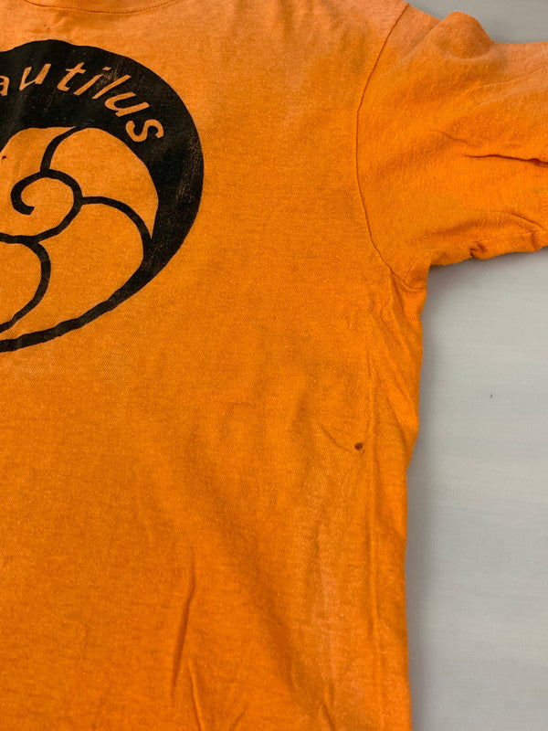 【中古品】【メンズ】 HANES ヘインズ 70-80'S "NAUTILUS" S S TEE ショートスリーブ 146-250414-AS-37-min サイズ：M カラー：オレンジ 万代Net店