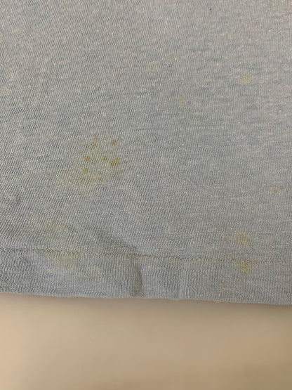 【現状渡し品】【メンズ】 HANES ヘインズ 70'S "ASKA" S S TEE ショートスリーブ 146-250412-AS-1-min サイズ：XL(46-48) カラー：ブルー 万代Net店