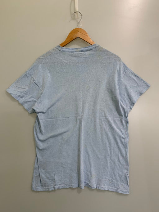 【現状渡し品】【メンズ】 HANES ヘインズ 70'S "ASKA" S S TEE ショートスリーブ 146-250412-AS-1-min サイズ：XL(46-48) カラー：ブルー 万代Net店