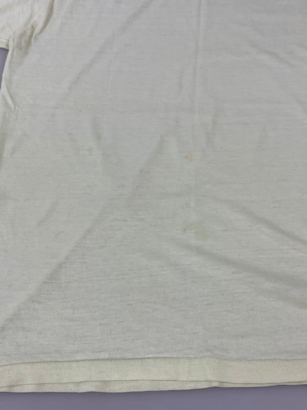【現状渡し品】【メンズ】 SPORTS WEAR スポーツウェア 70-80'S "TEXAN 辞書" S S TEE 146-250414-AS-33-min サイズ：M カラー：ベージュ 万代Net店